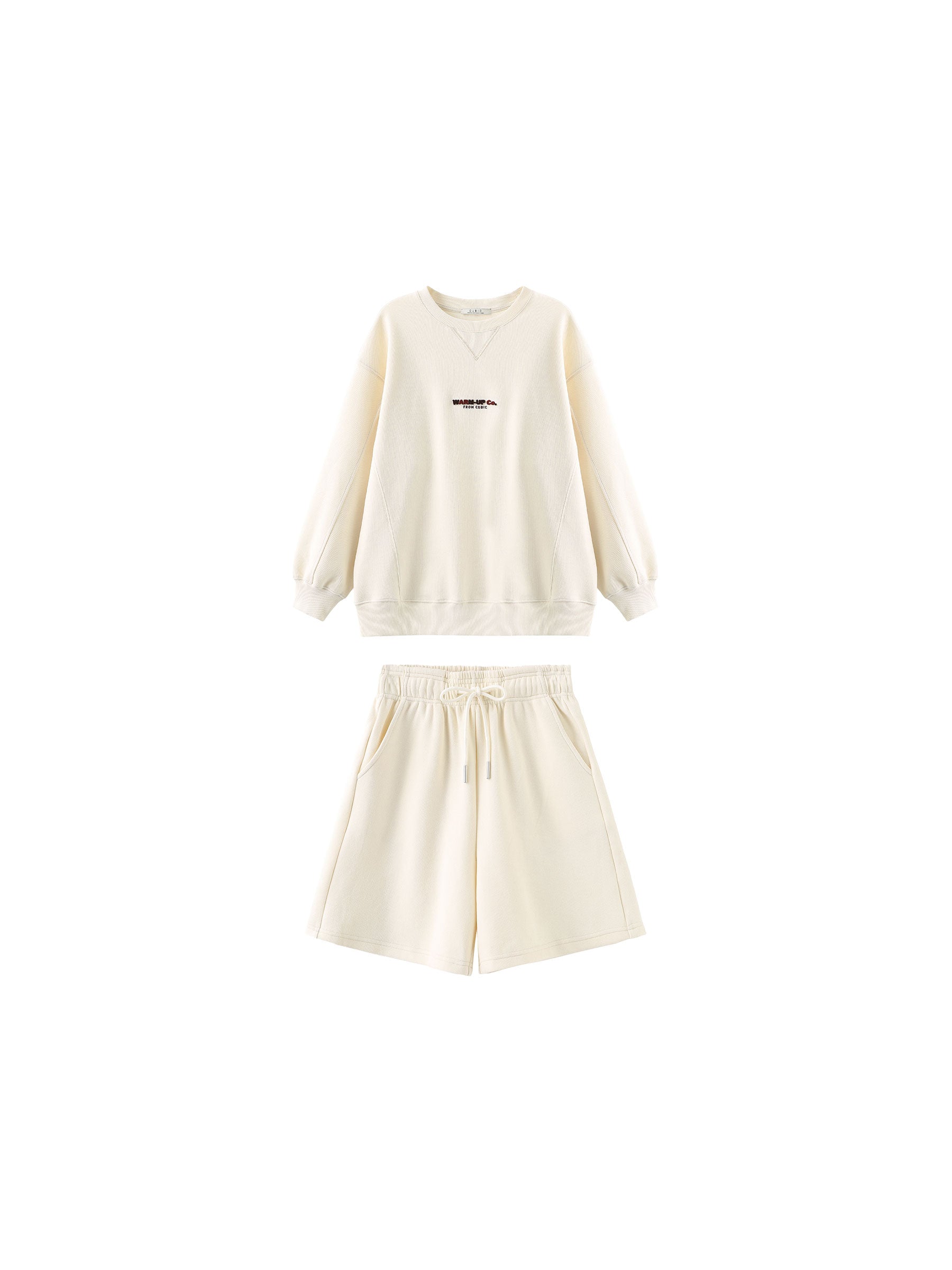 Oversized Boyfriend Sweater and Matching Shorts-9