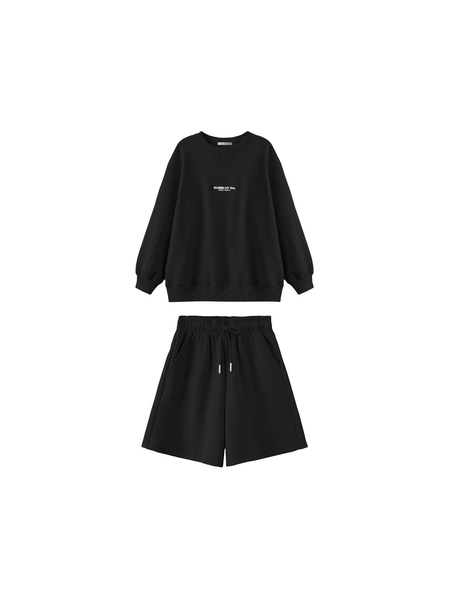 Oversized Boyfriend Sweater and Matching Shorts-10