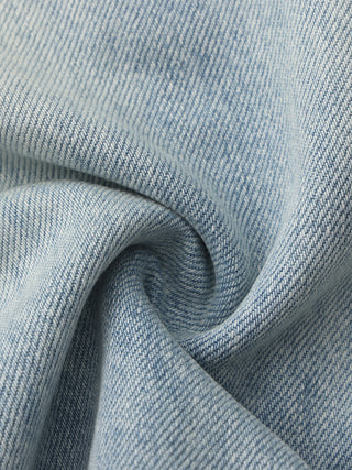 CUBIC Relaxed Low-Rise Straight Jeans