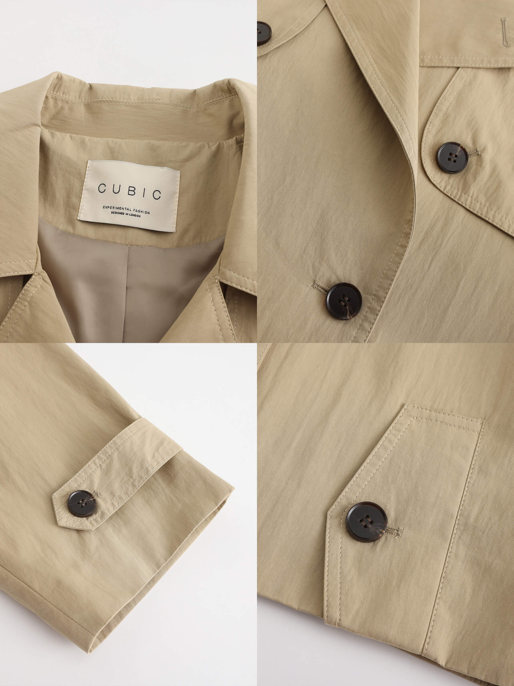Short Hunting Trench Coat-9