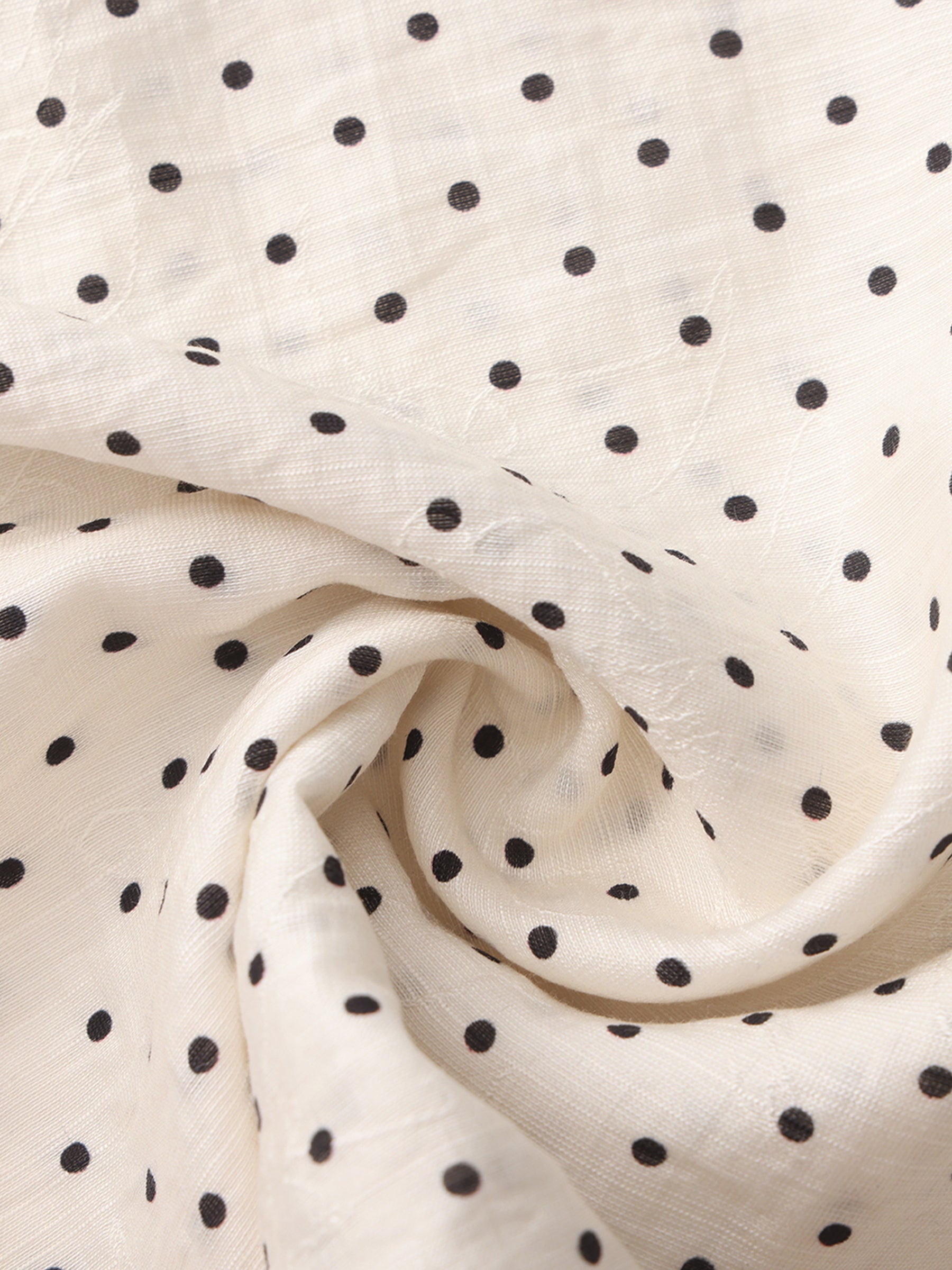 CUBIC Lyocell Polka Dot Skirt-10