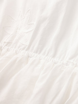 CUBIC Pure Cotton Shirt Dress with Lace