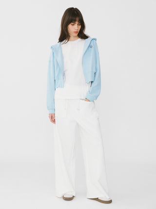 V-Neck Zip Up Hoodie