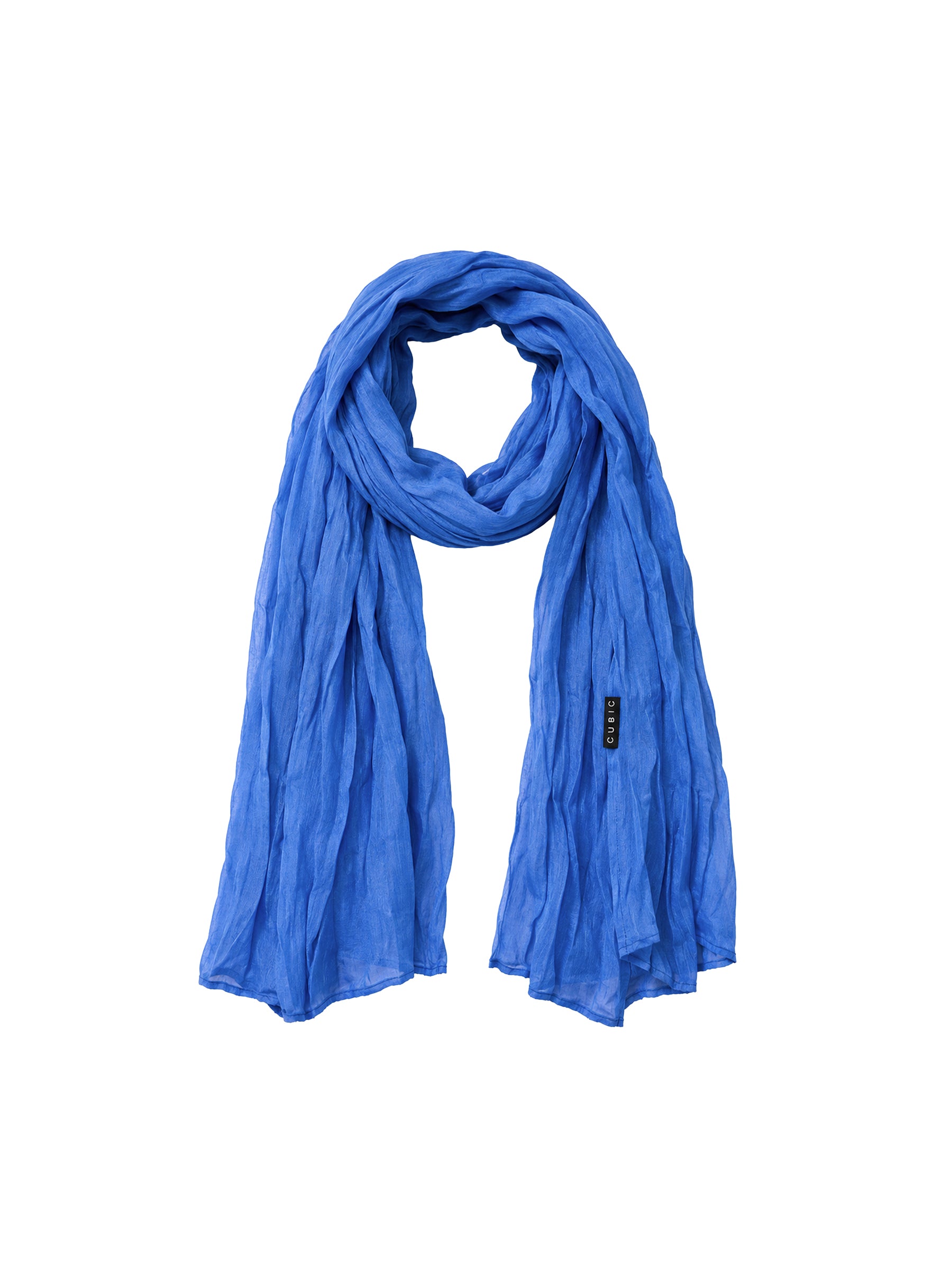 CUBIC Crinkled Lightweight Scarf-10