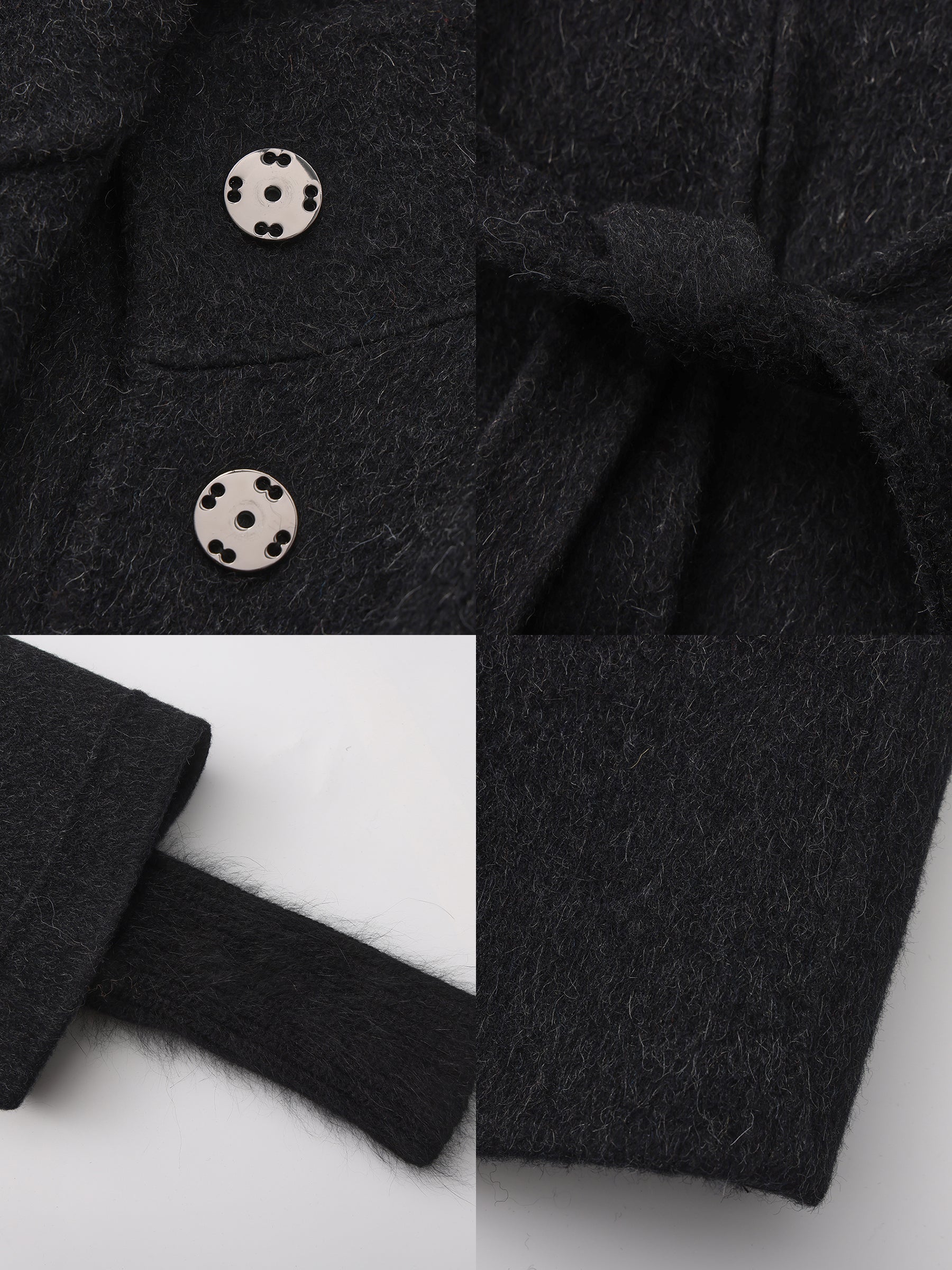 Minimal Wool-Blend Waist-Defined Coat-9