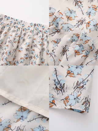 Floral Print Maxi Skirt
