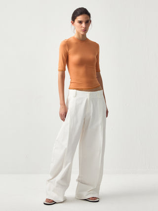 CUBIC Casual Wide-Leg Trousers