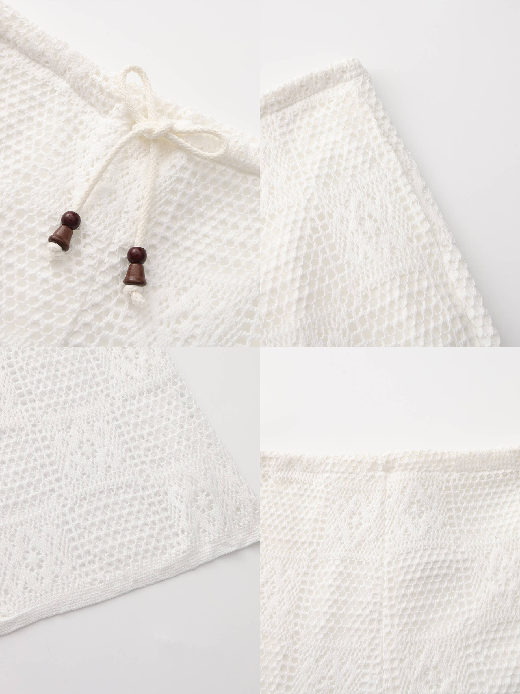 Crochet Knit Hollow-Out Trousers-10