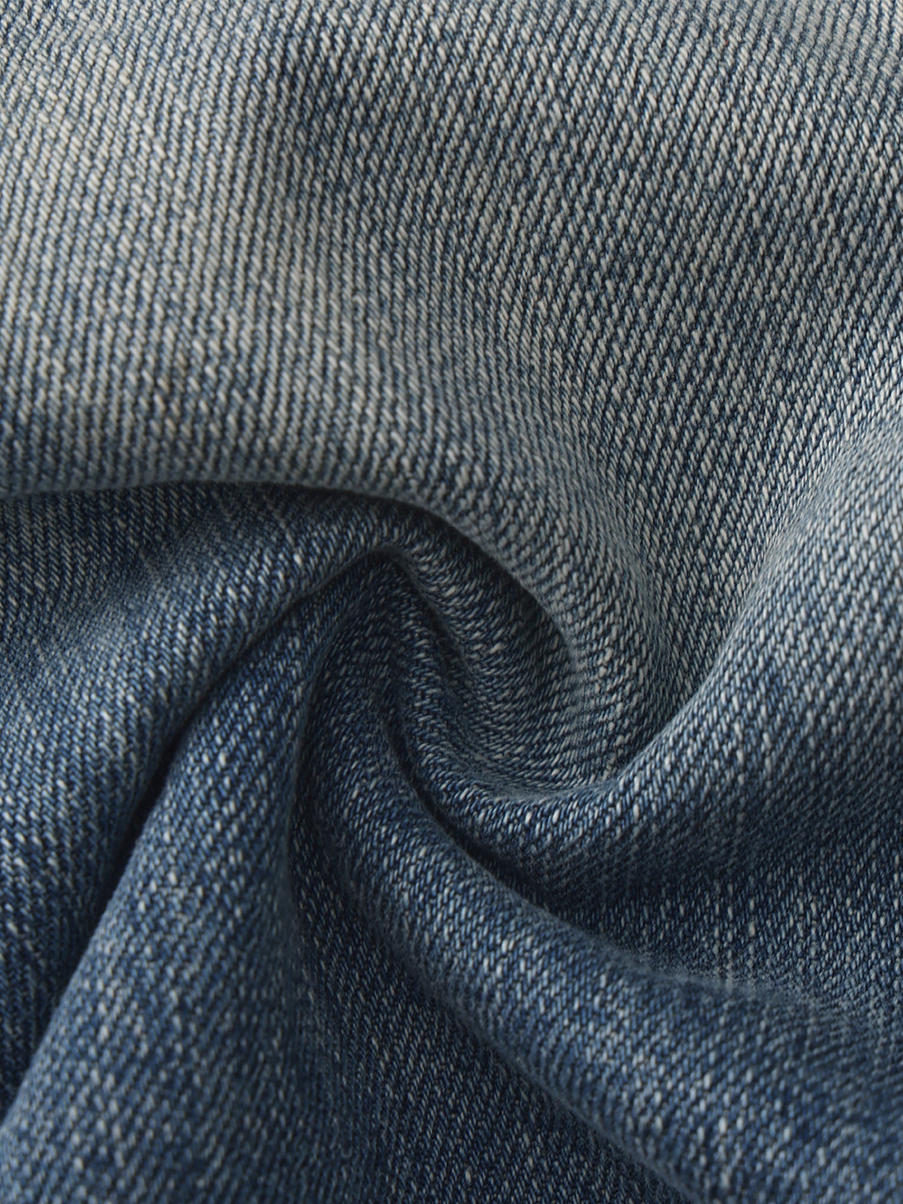 CUBIC Retro Washed Straight Leg Jeans-10