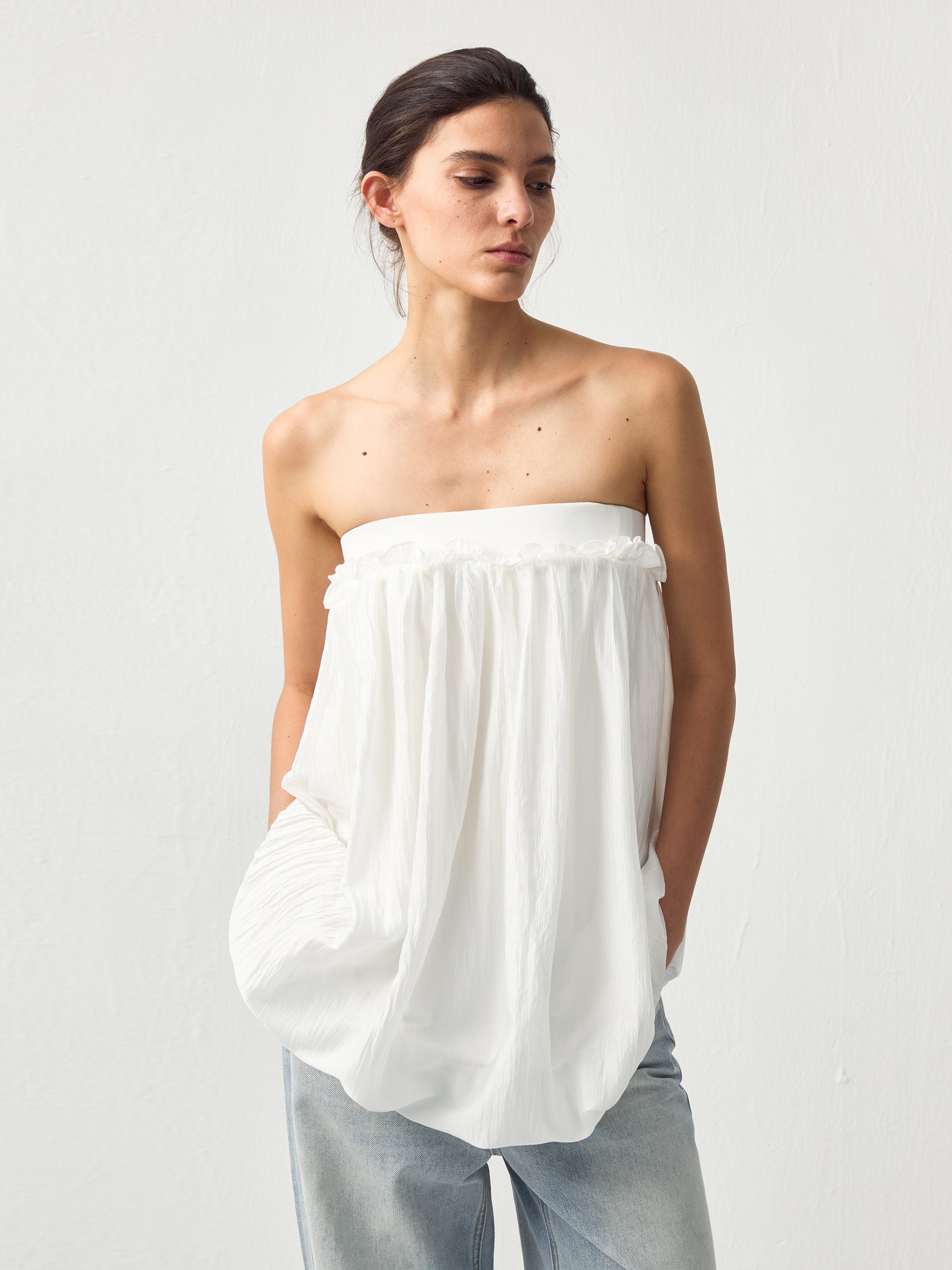 CUBIC Acetic Bud Midi Skirt-10