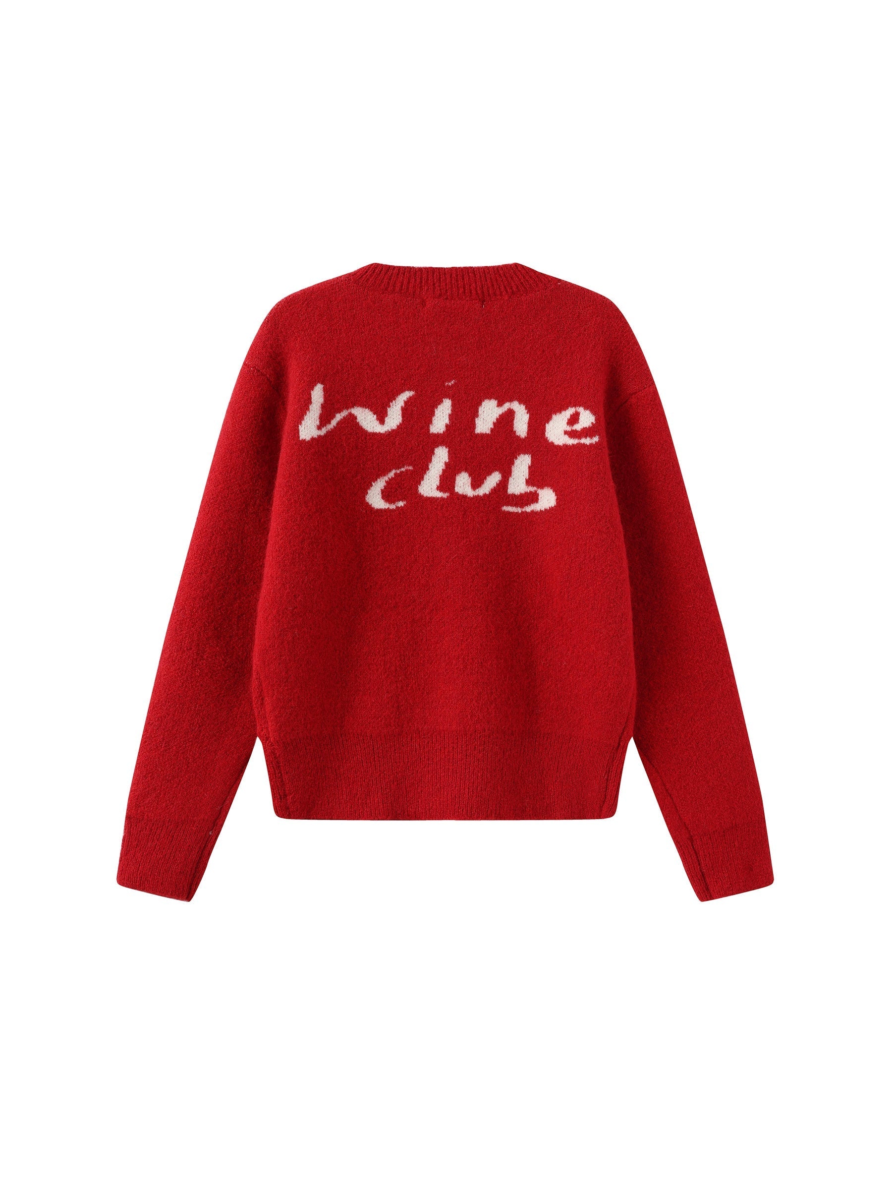 "CUBIC WINE CLUB" Cardigan-10
