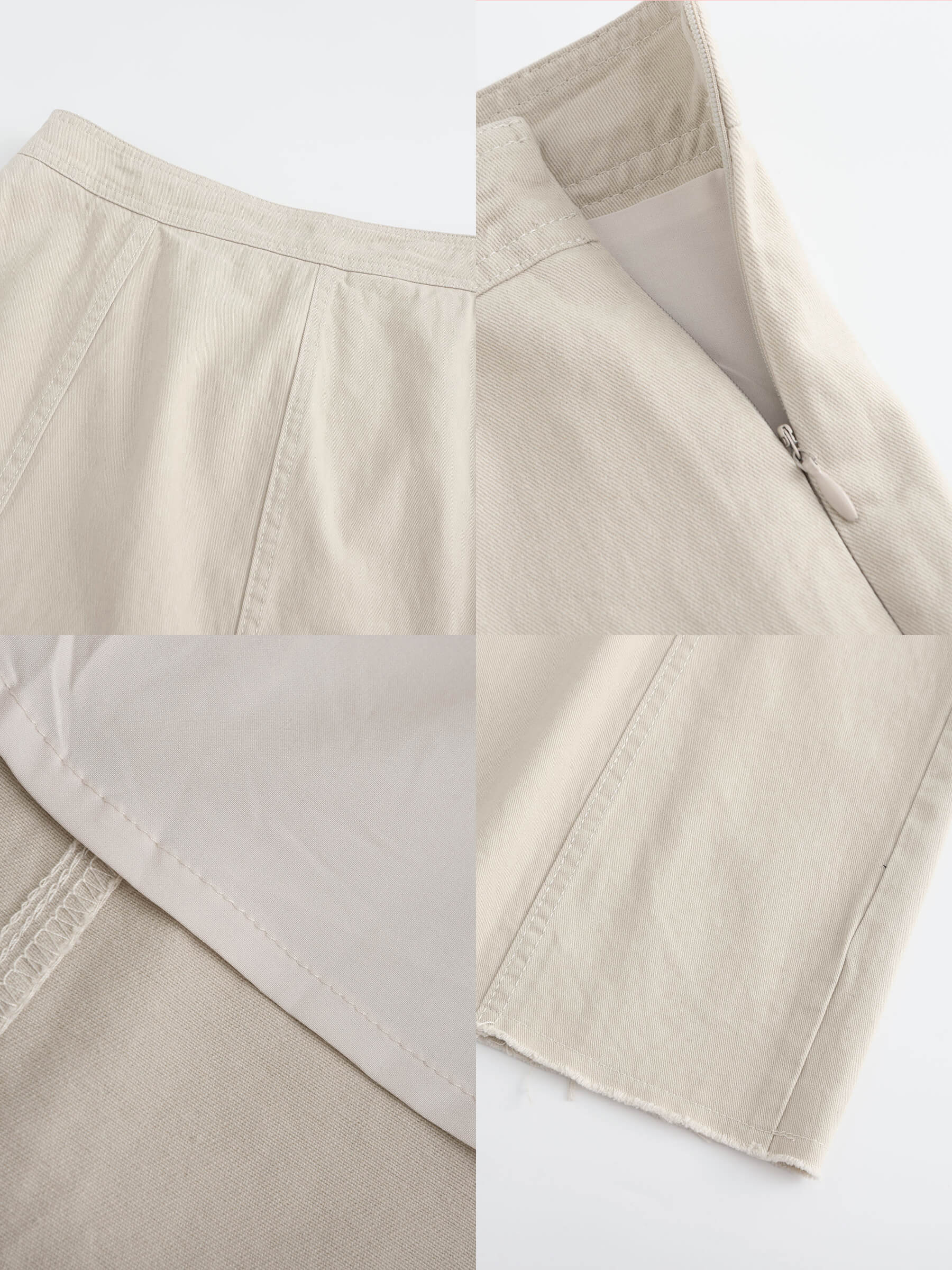 Frayed Denim Maxi Skirt-10