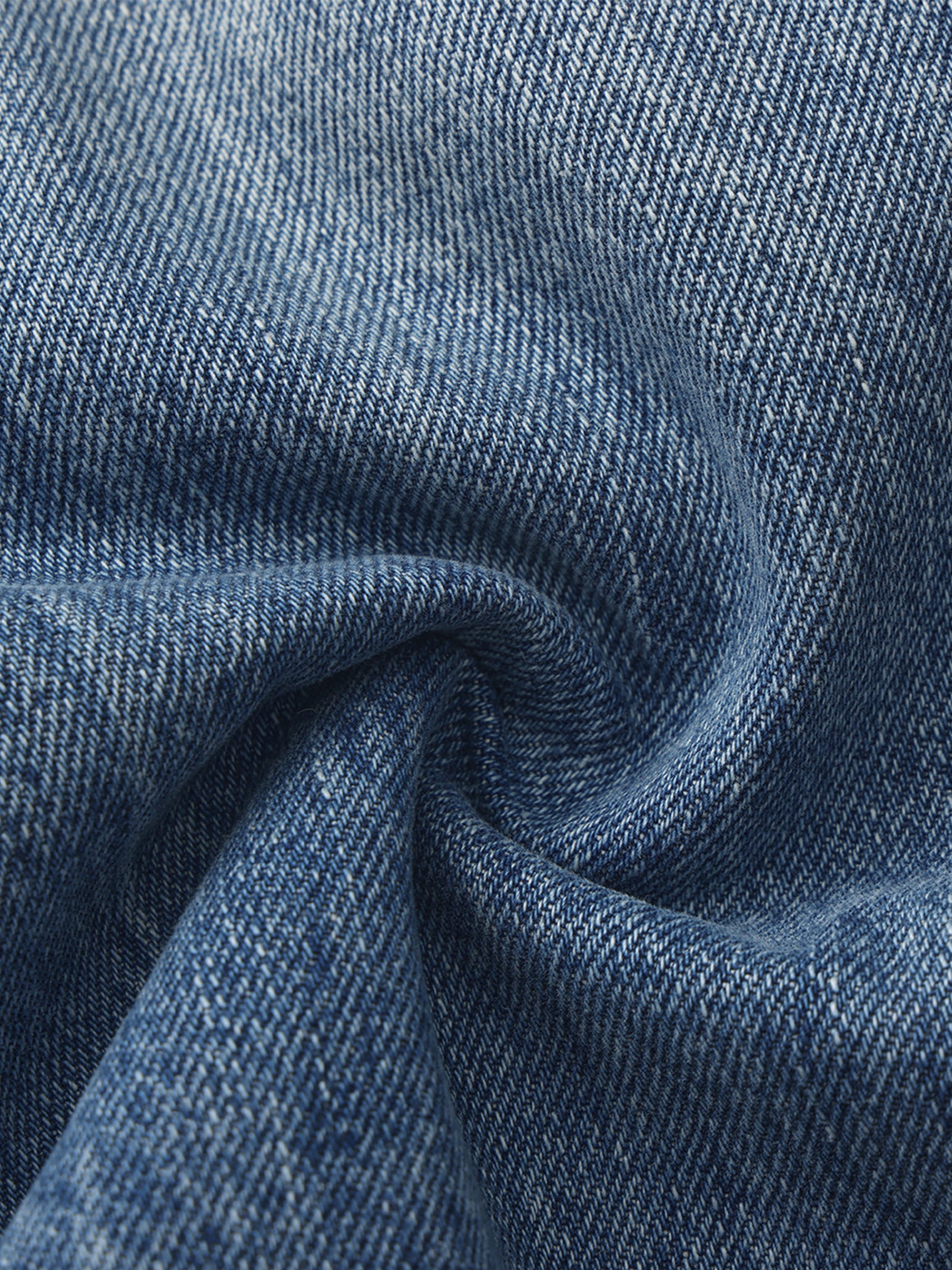 CUBIC Vintage Deconstructed Wide-Leg Jeans-10