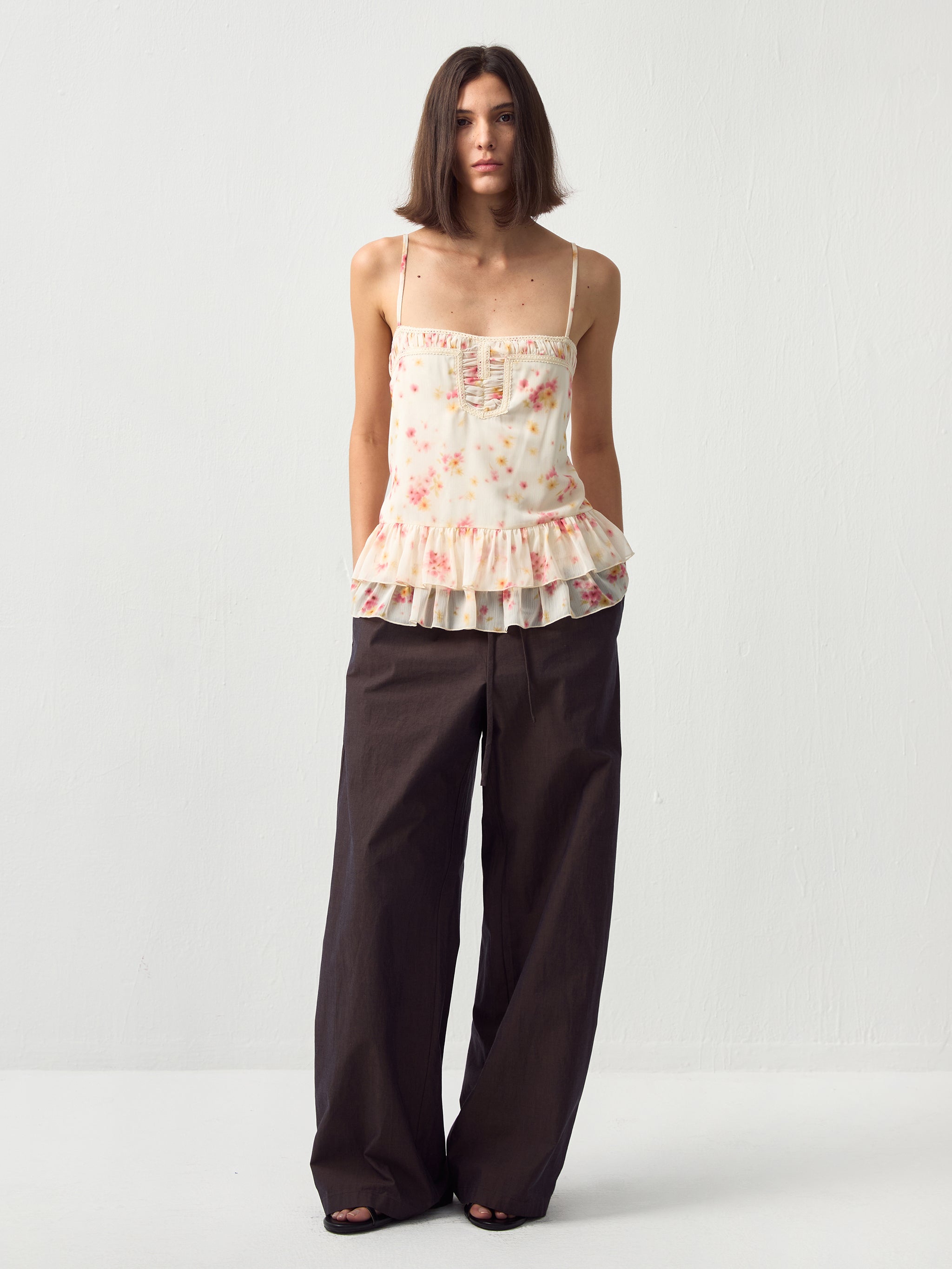 CUBIC Relaxed Straight-Leg Cotton Trousers-10