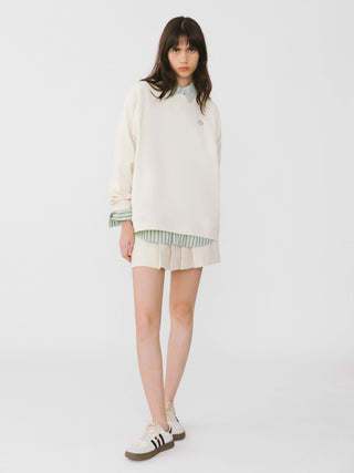 Oversized Long Sleeve T-Shirt and Matching Shorts