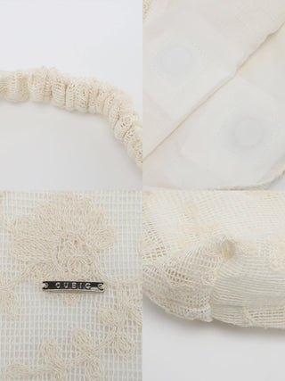 Lace Pattern Shoulder Bag