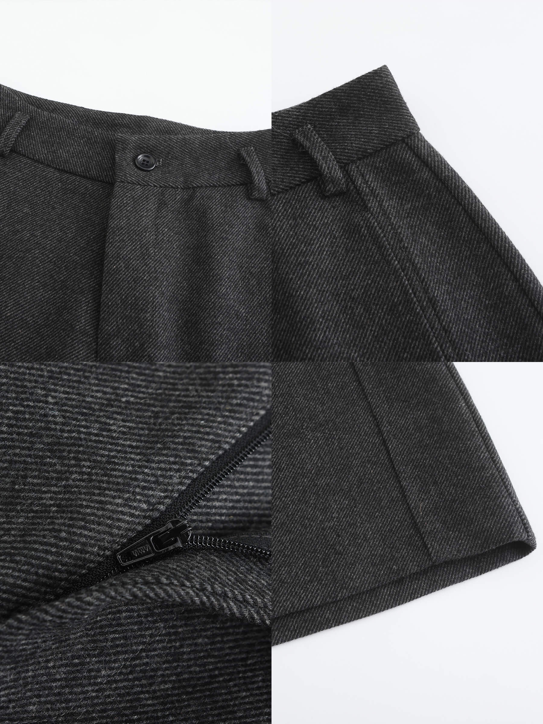 Virgin Wool Cargo Shorts-9