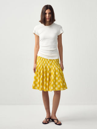 CUBIC Slim Cropped Crew Neck Top