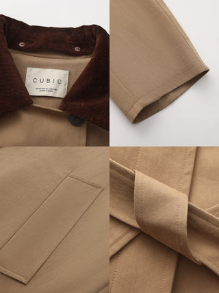 Classic Collared Longline Trench Coat