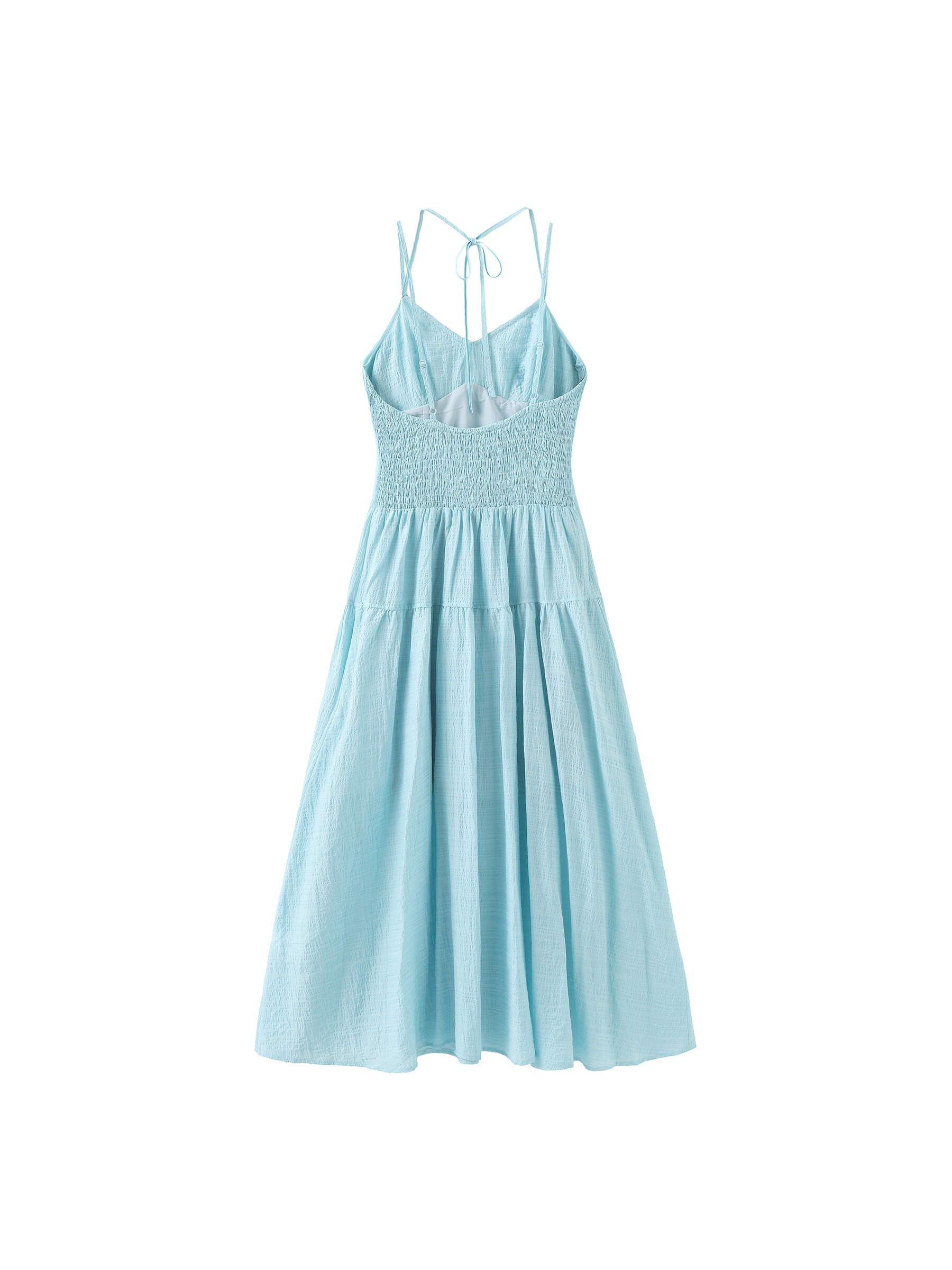 Sweetheart Sheer Midi Dress-12