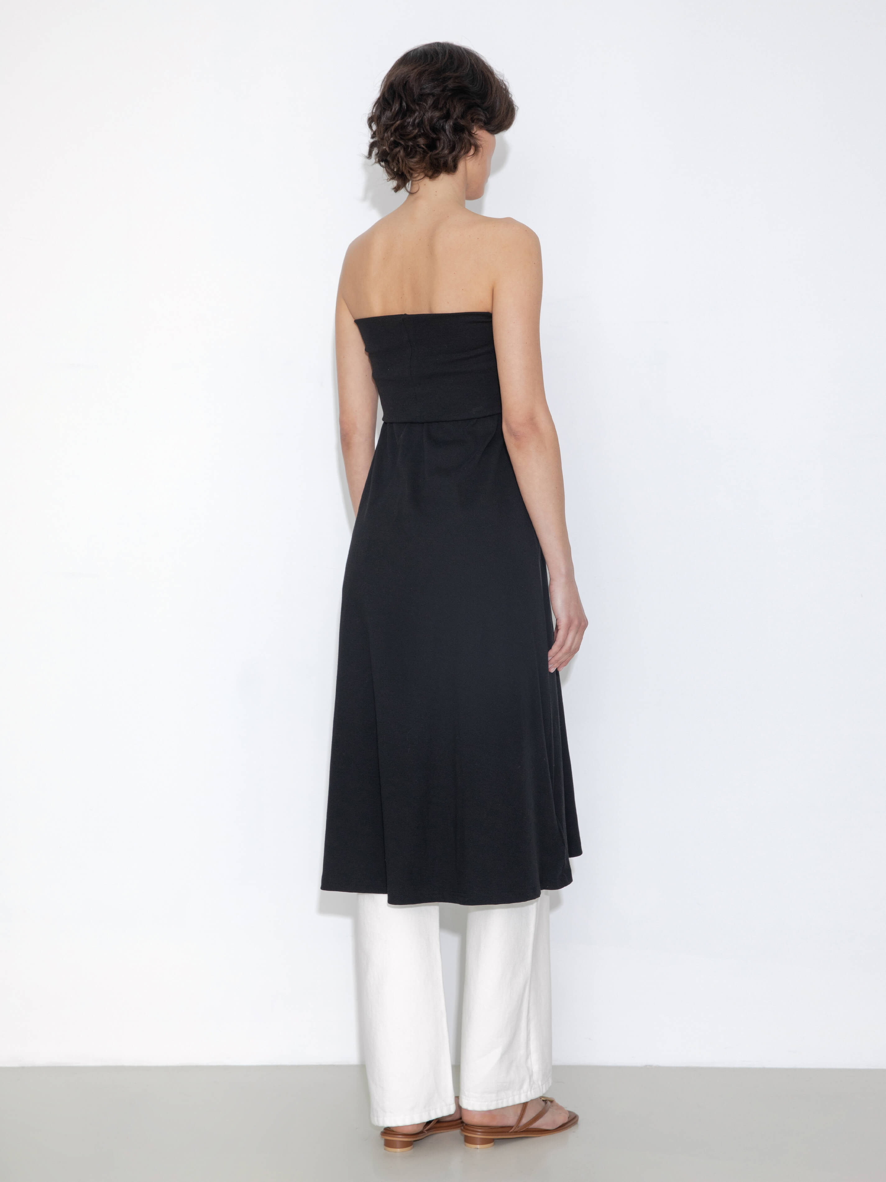 Convertible Strapless A-Line Dress & Skirt-6