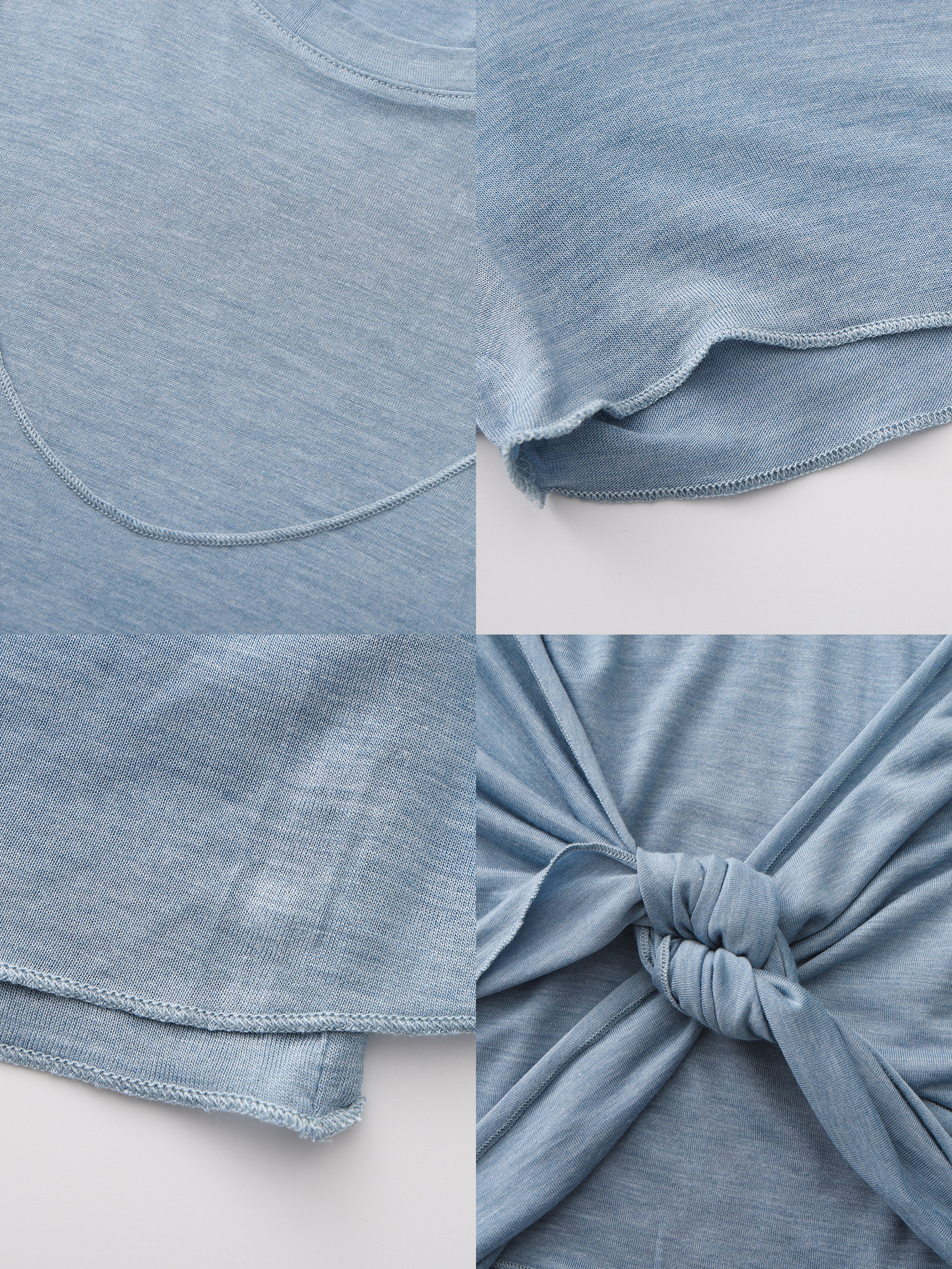 Convertible Layered Short-Sleeve T-Shirt-10