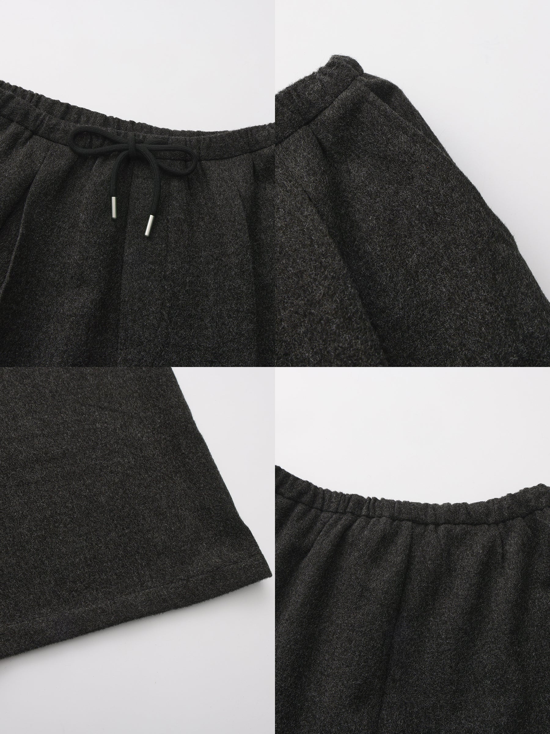 Casual Drawstring Loose Straight Pants-9