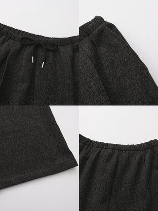 Casual Drawstring Loose Straight Pants