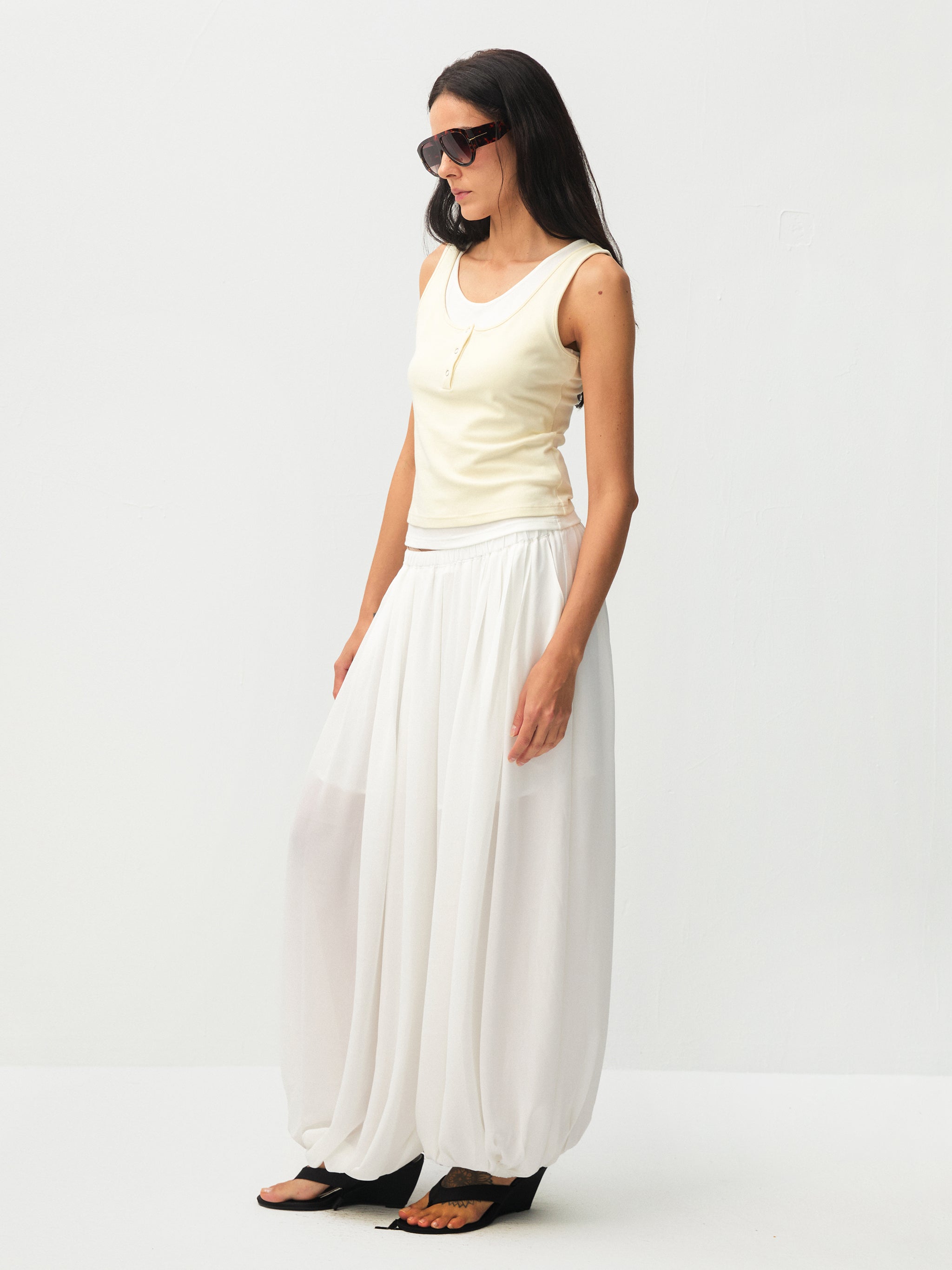 CUBIC Lyocell Two-Piece Vest-11