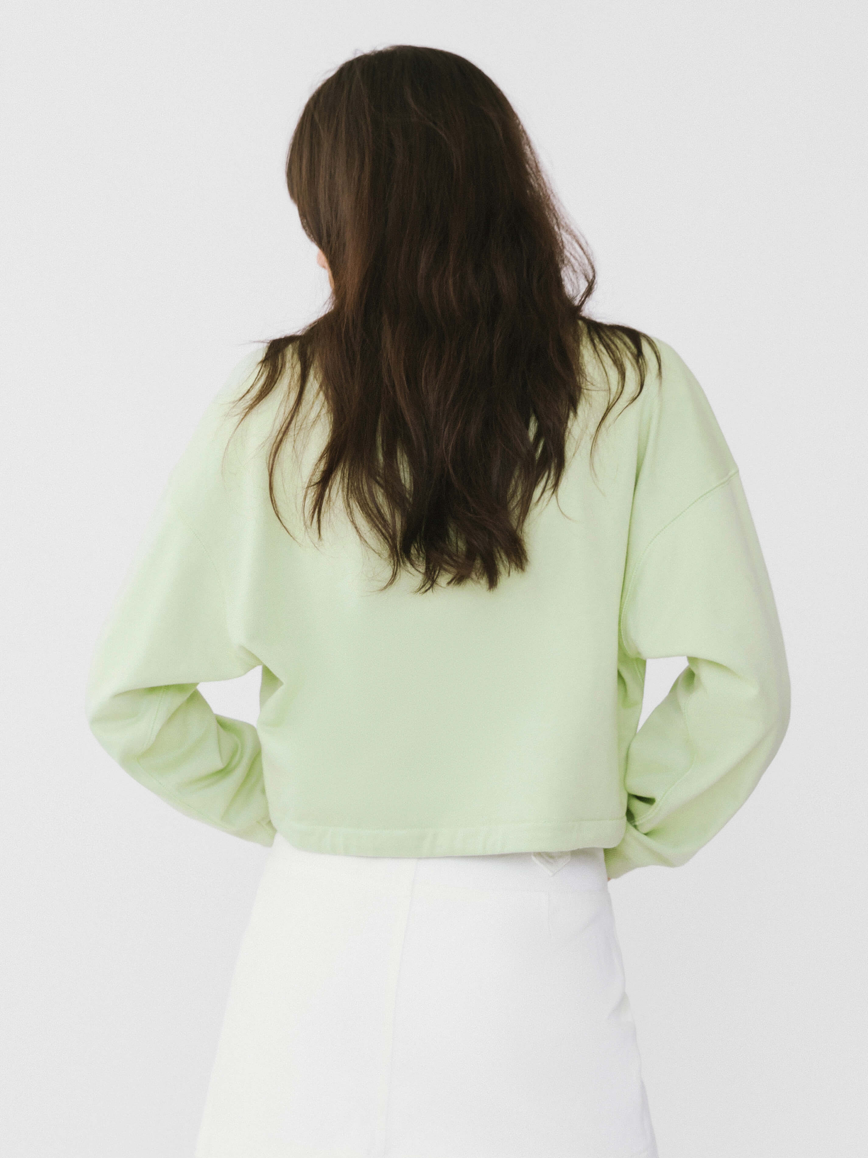 Short Basic Sweatshirt-13