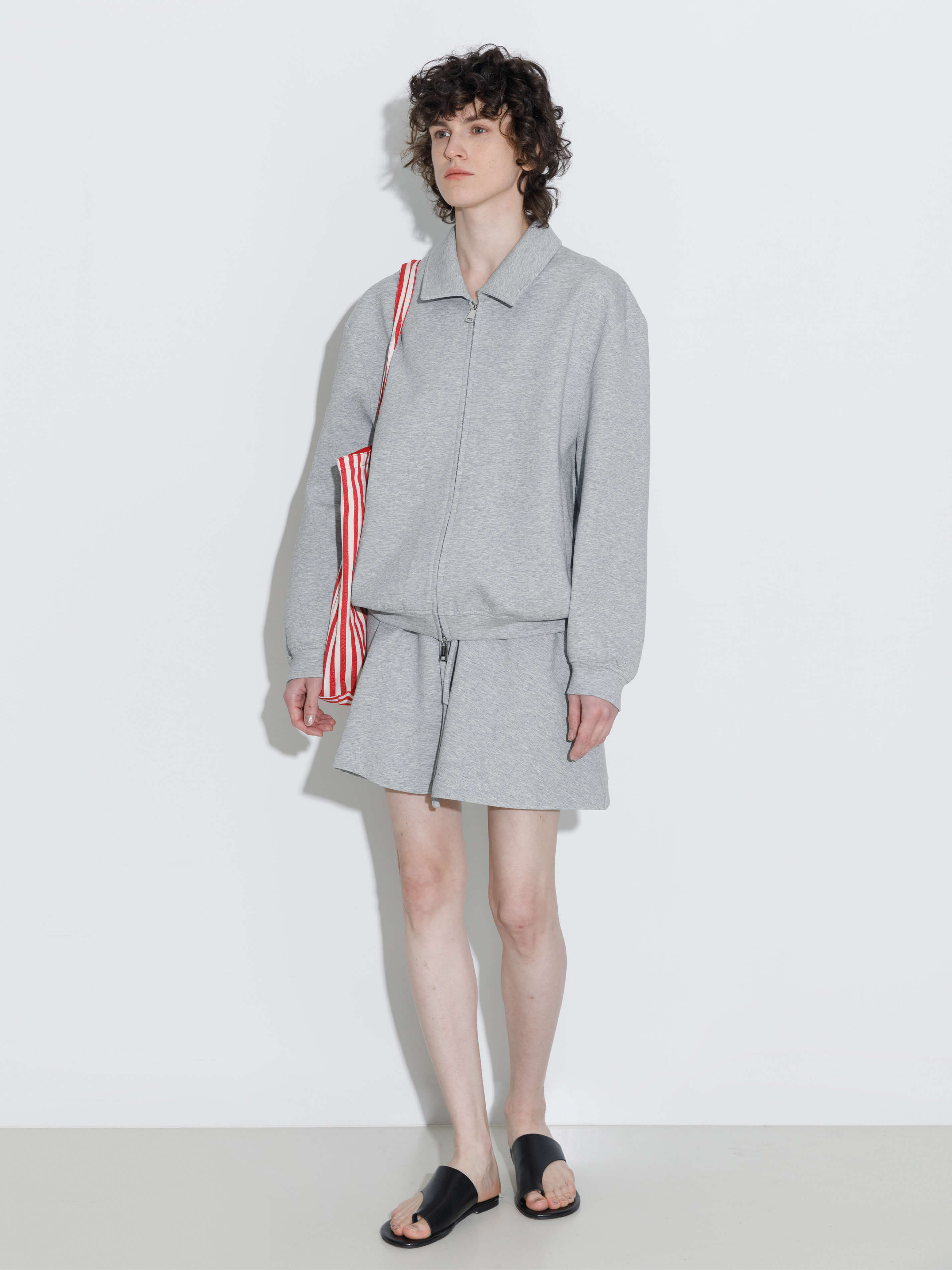 Relaxed Fit Zipped Utility Jacket-2