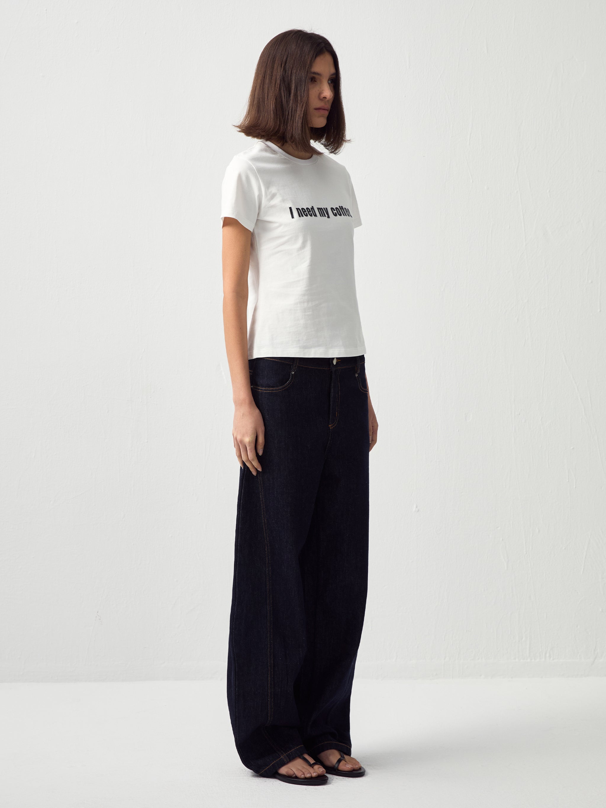 CUBIC 'I need my coffee' T-Shirt-13