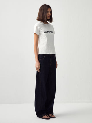 CUBIC Curved Ribbon Jeans