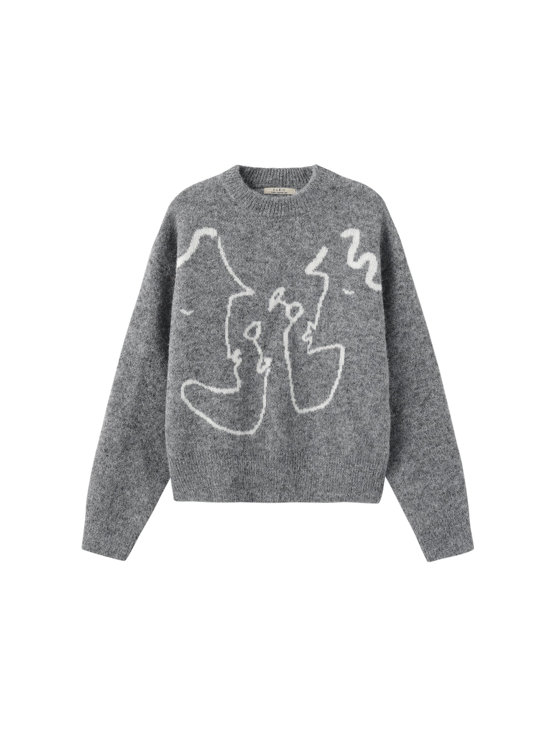 "CUBIC WINE CLUB" Sweater-12