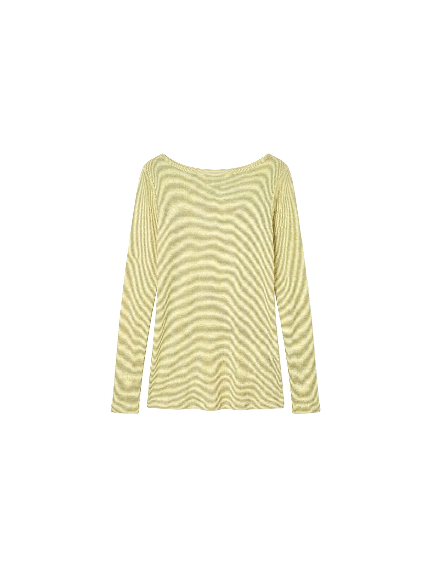 CUBIC Lyocell-Blend Boat Neck Long Sleeve Top-11