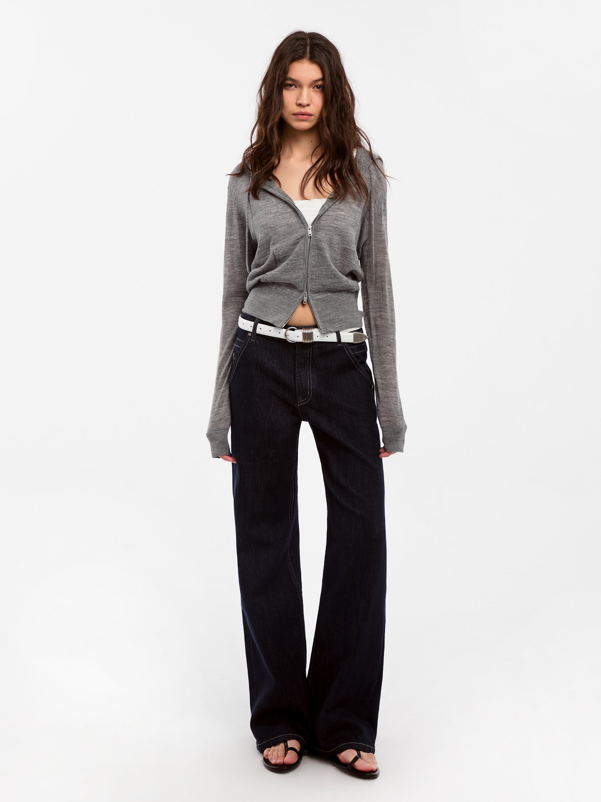 CUBIC Wool Zip-Up Hoodie-11