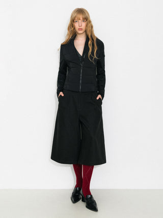 Slim-Fit Panelled Lightweight Down Jacket