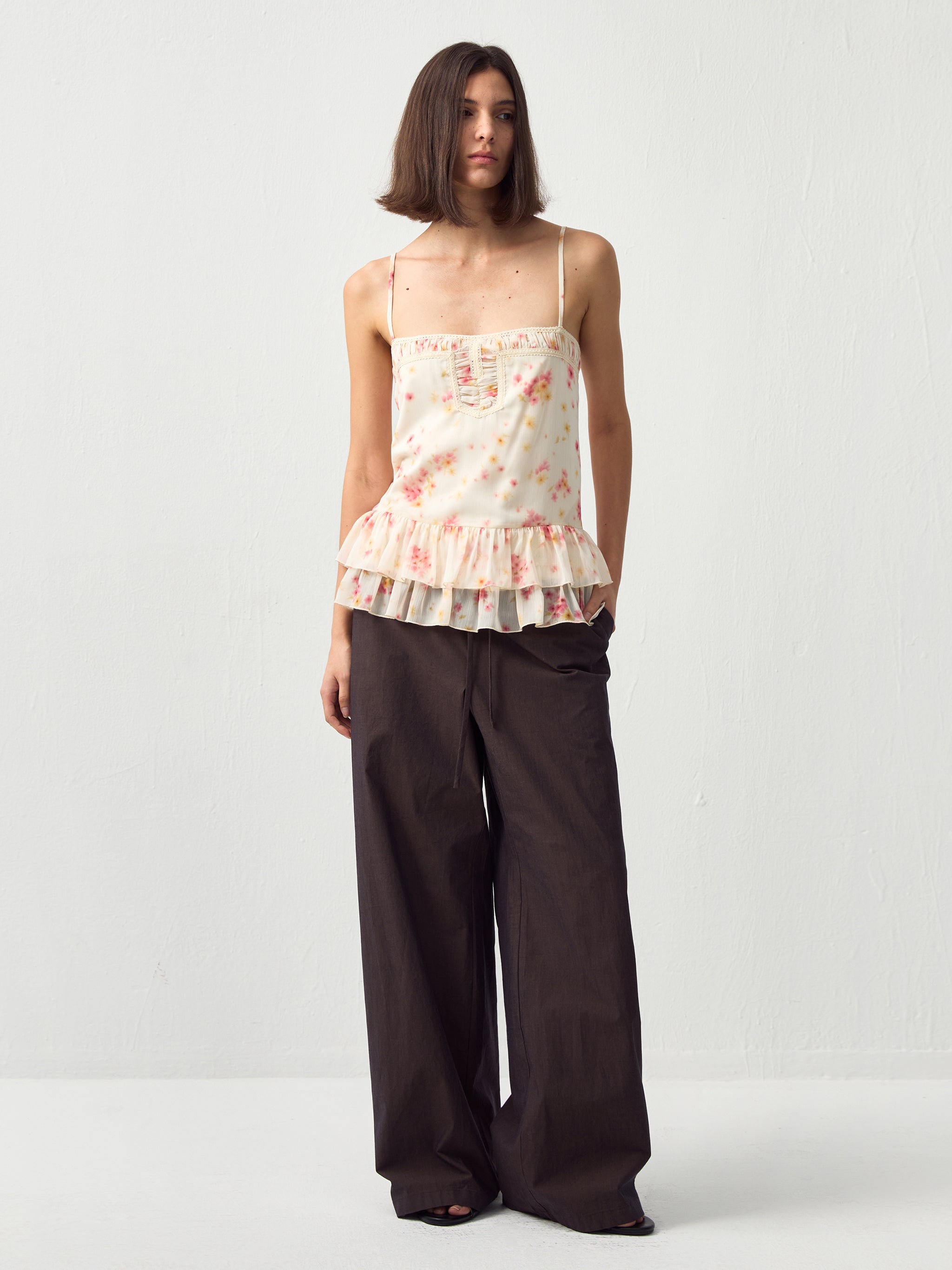 CUBIC Relaxed Straight-Leg Cotton Trousers-11