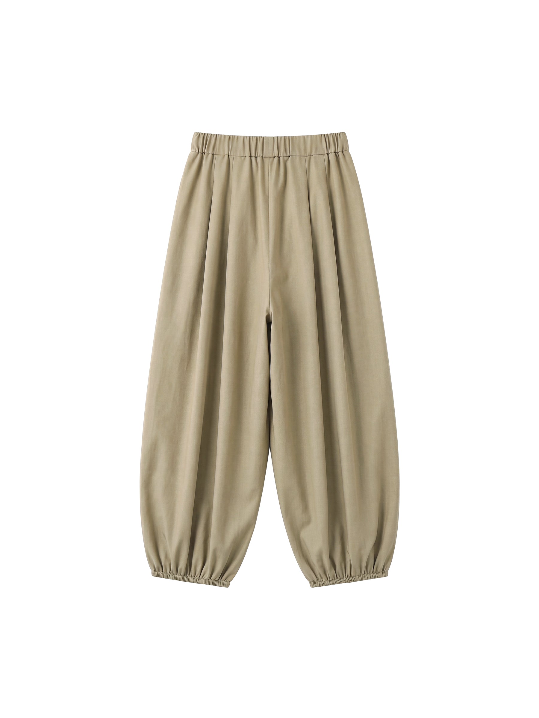 CUBIC Pleated Balloon Pants-11