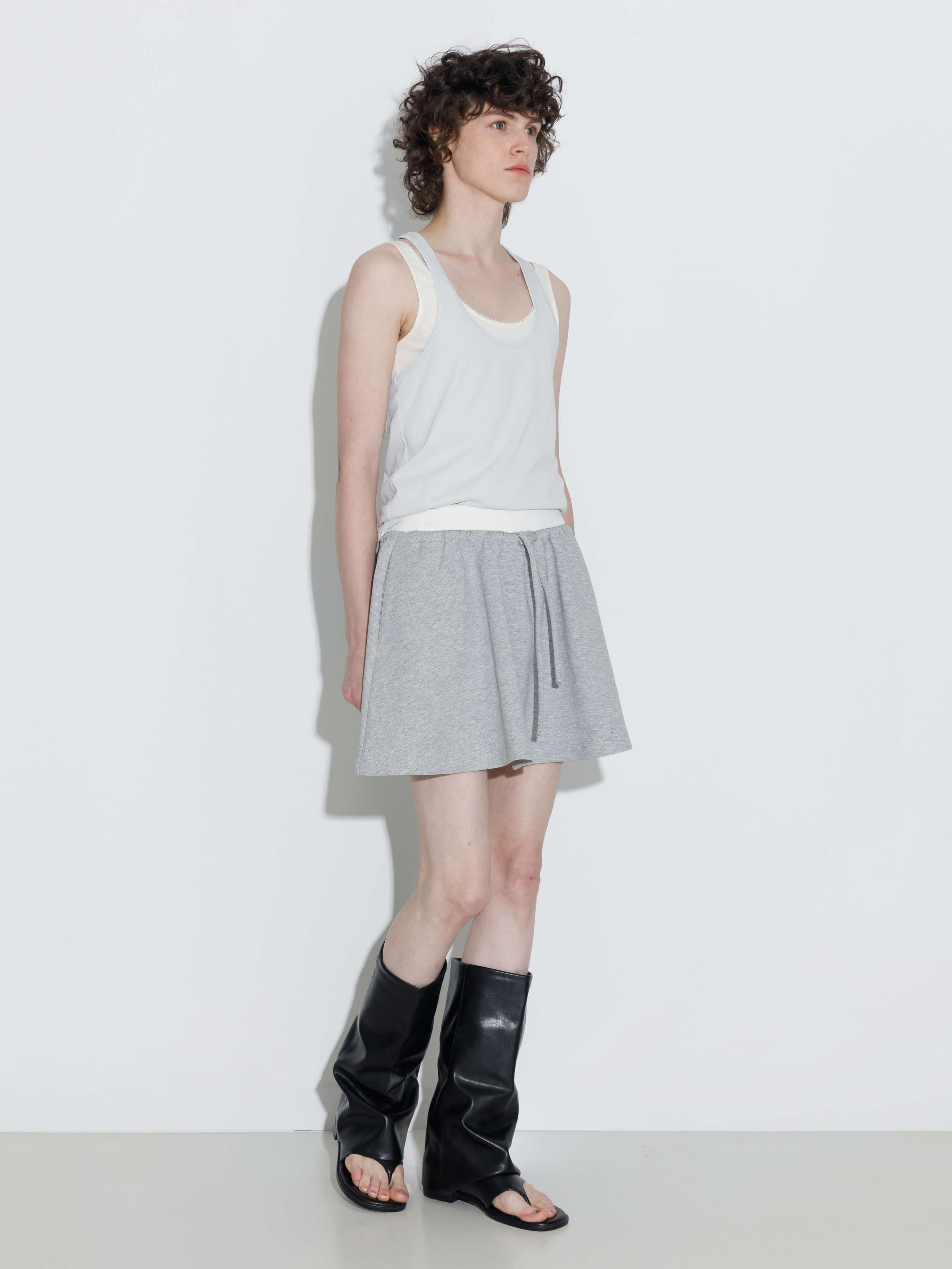 Convertible Two-Piece Color-Block Layered Vest-12