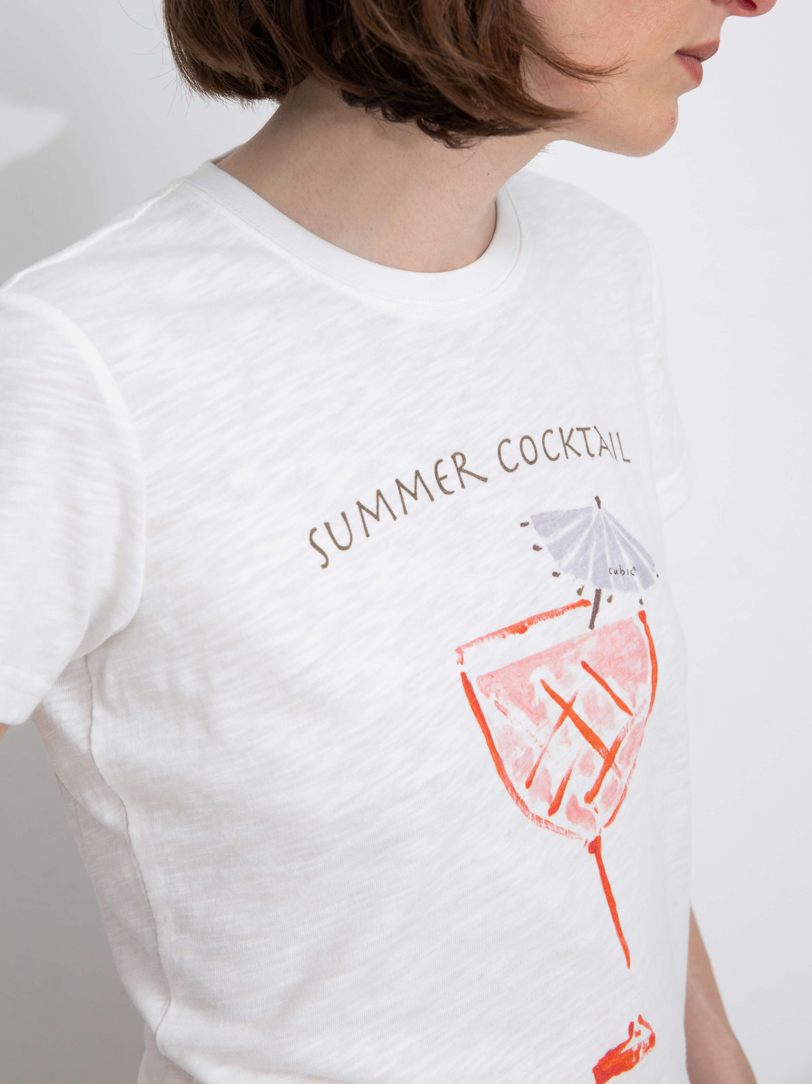 Printed Casual Short-Sleeve Top-11
