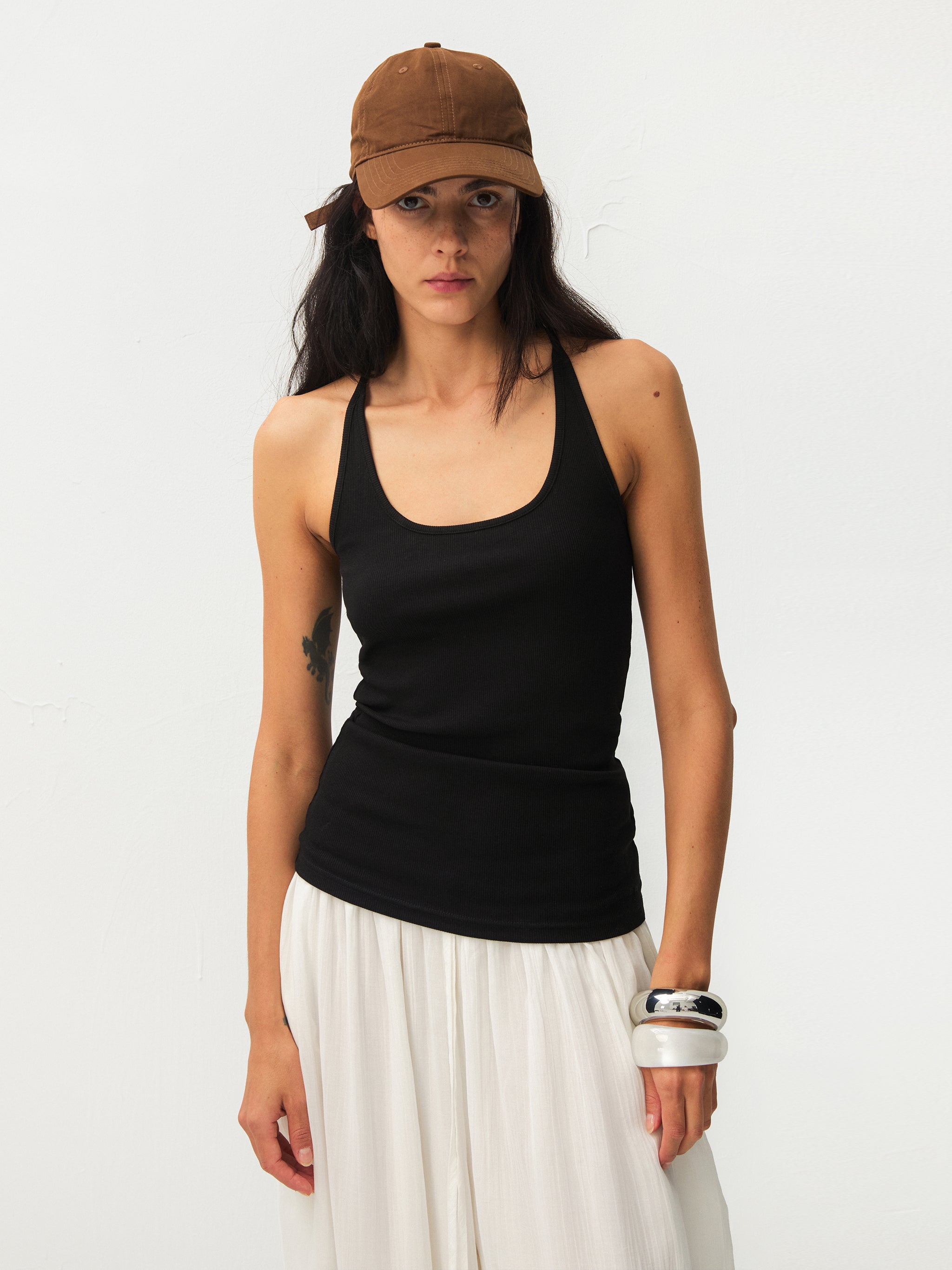 C by CUBIC Slim-Fit Sleeveless Knit Tank Top-25