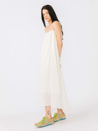 Spaghetti Strap A-line Maxi Dress