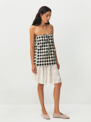 CUBIC Straight H‑line Two‑way Skirt