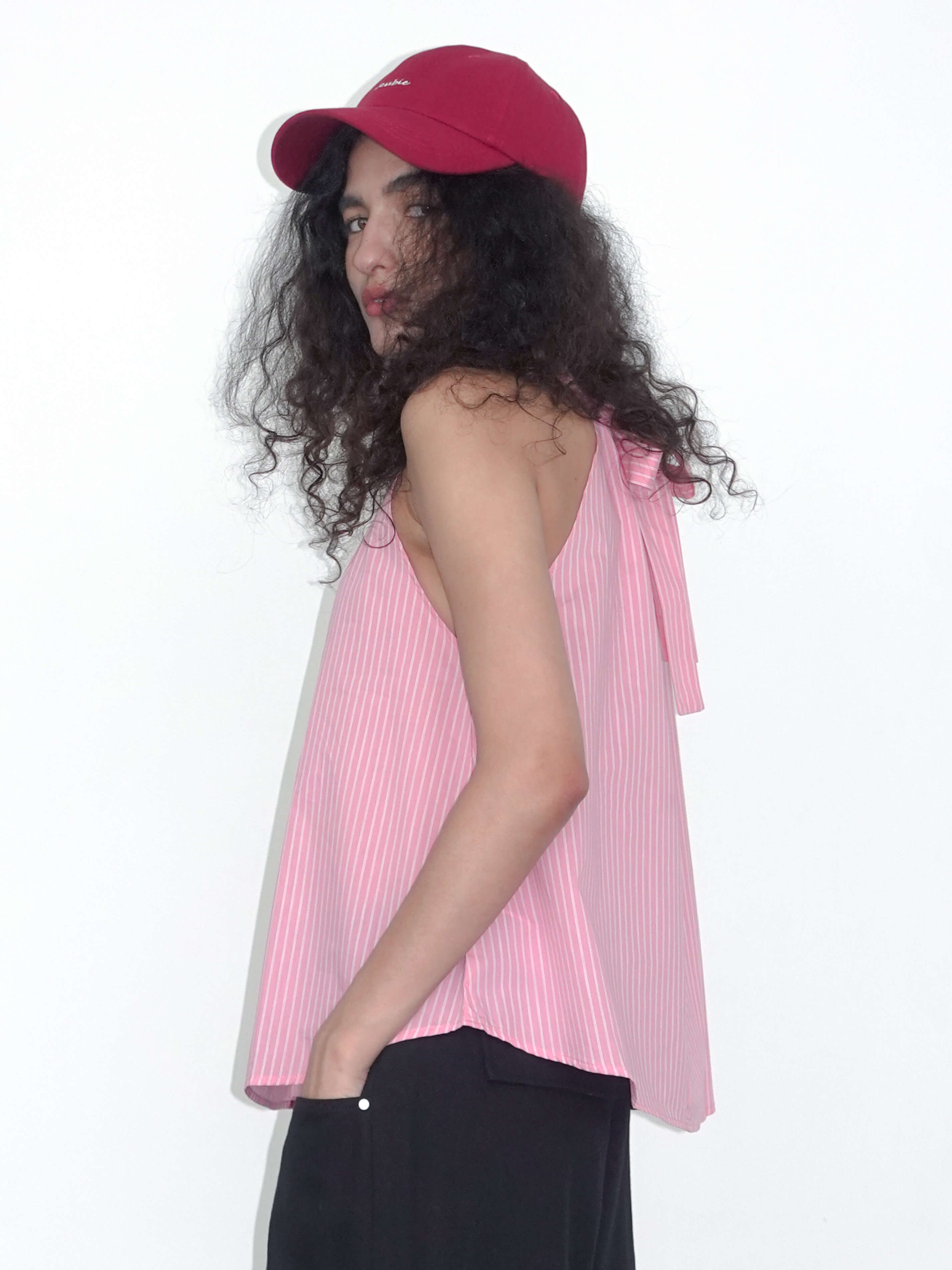 CUBIC Embroidered Solid Color Baseball Cap-6