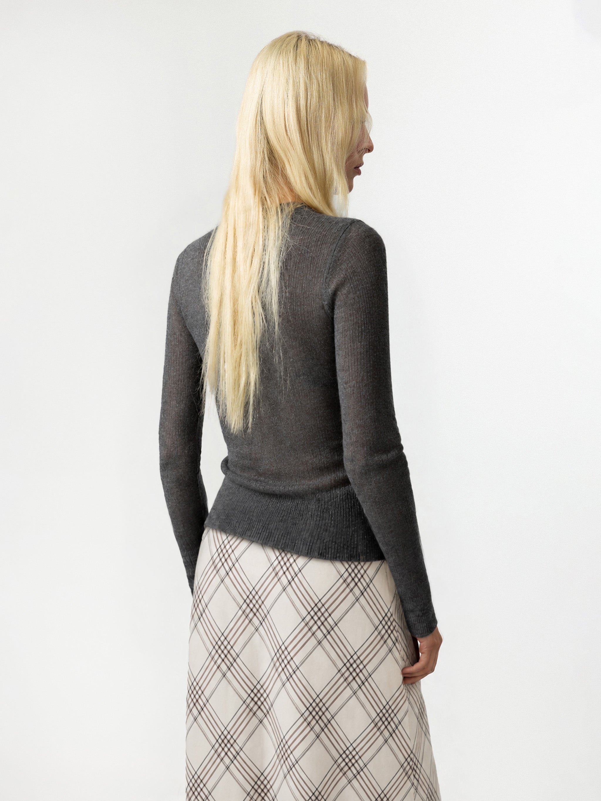 CUBIC Alpaca Blend Crew Neck Sweater-11