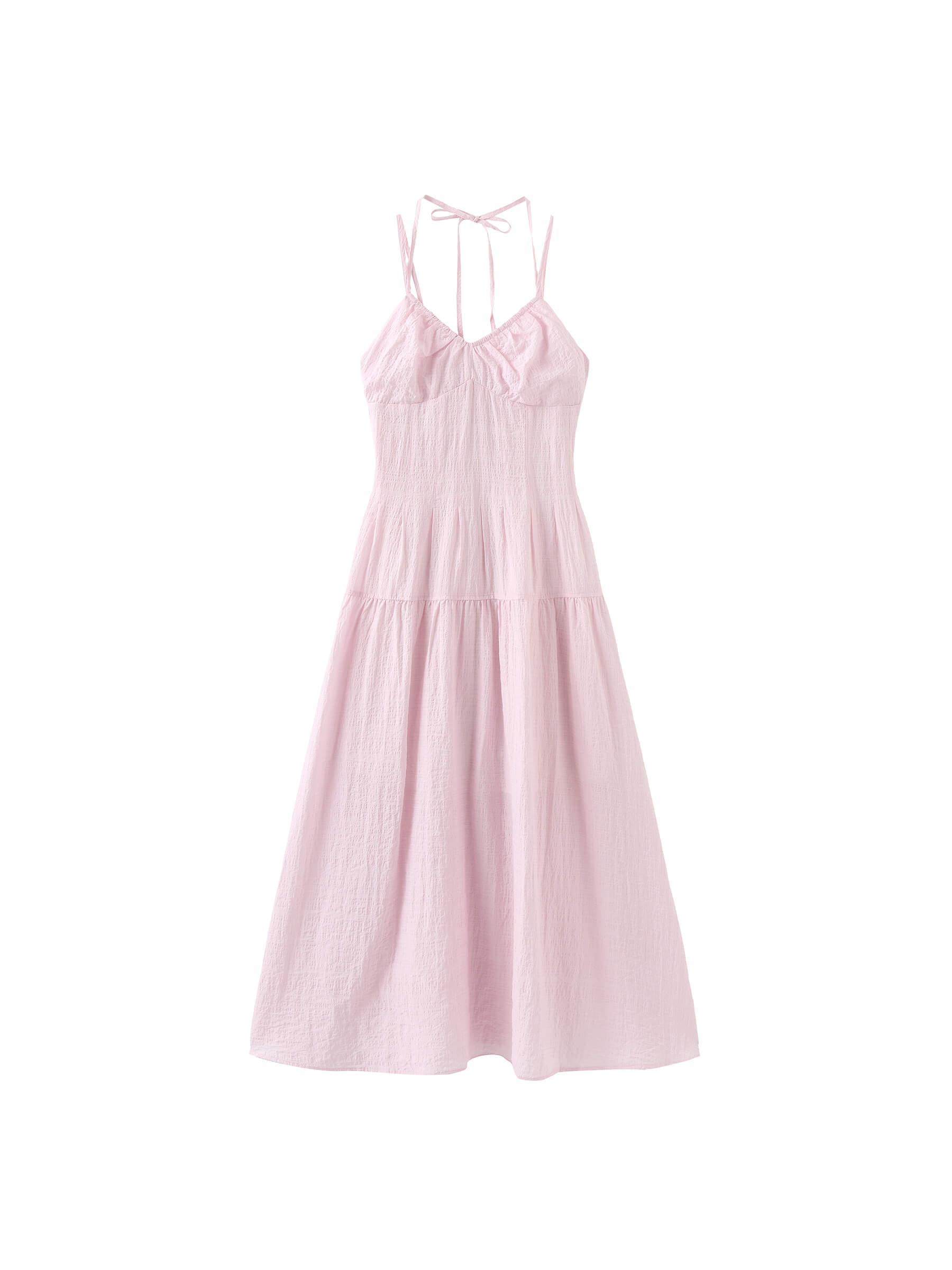 Sweetheart Sheer Midi Dress-9