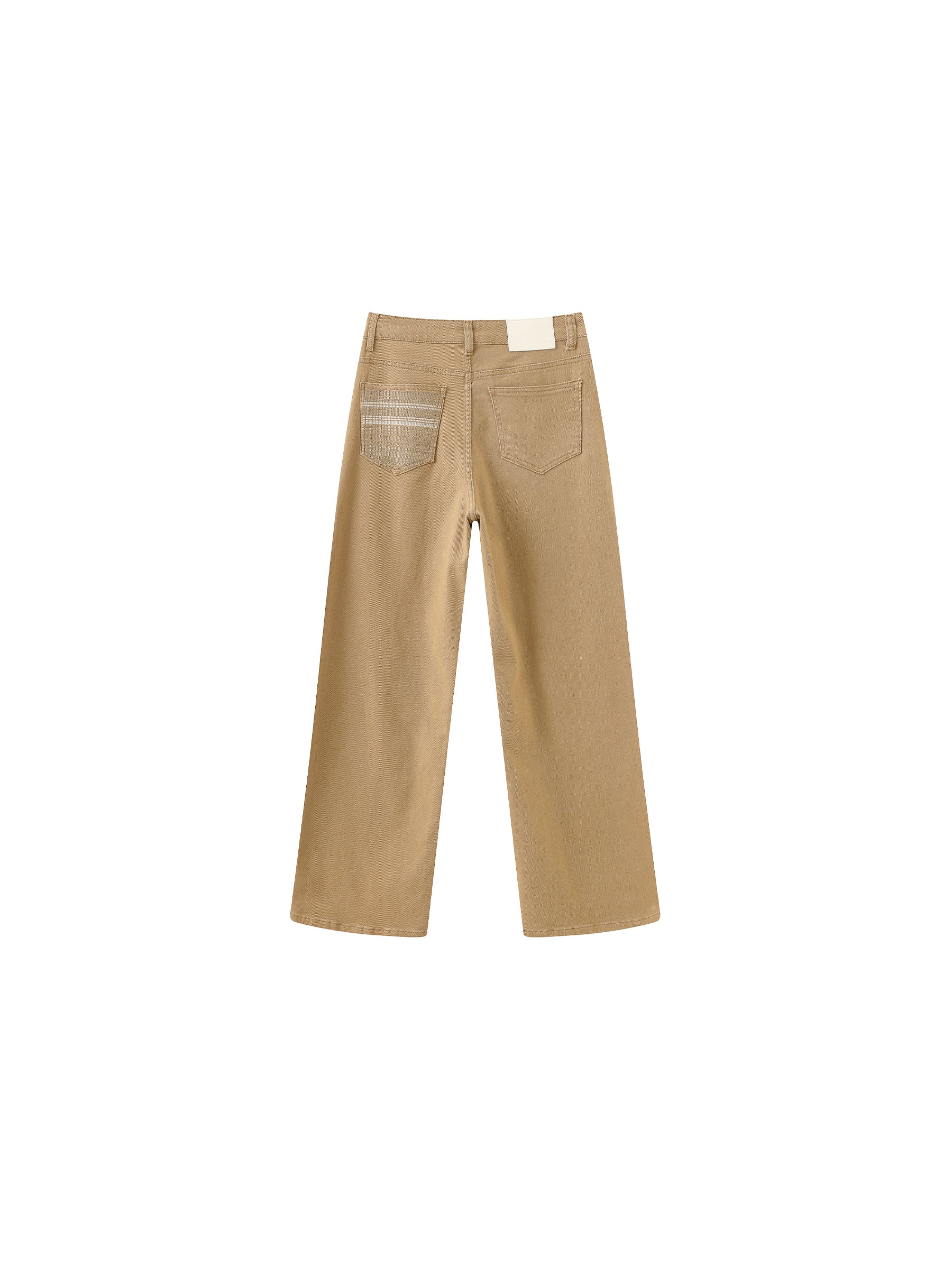 High Waisted Wide Leg Jeans-11