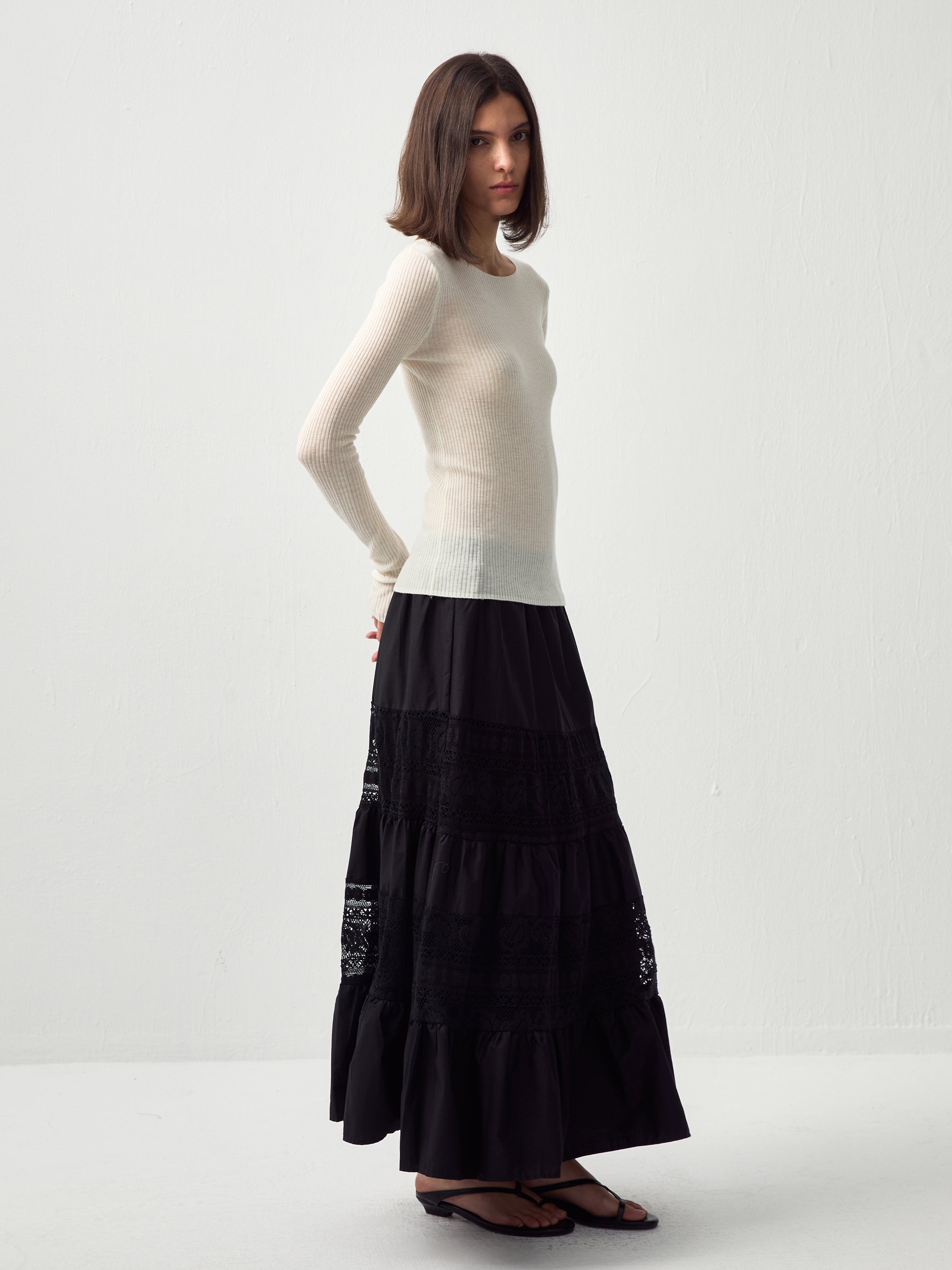 CUBIC Lace Vacation A-line Skirt - Pre order (7 days)-11