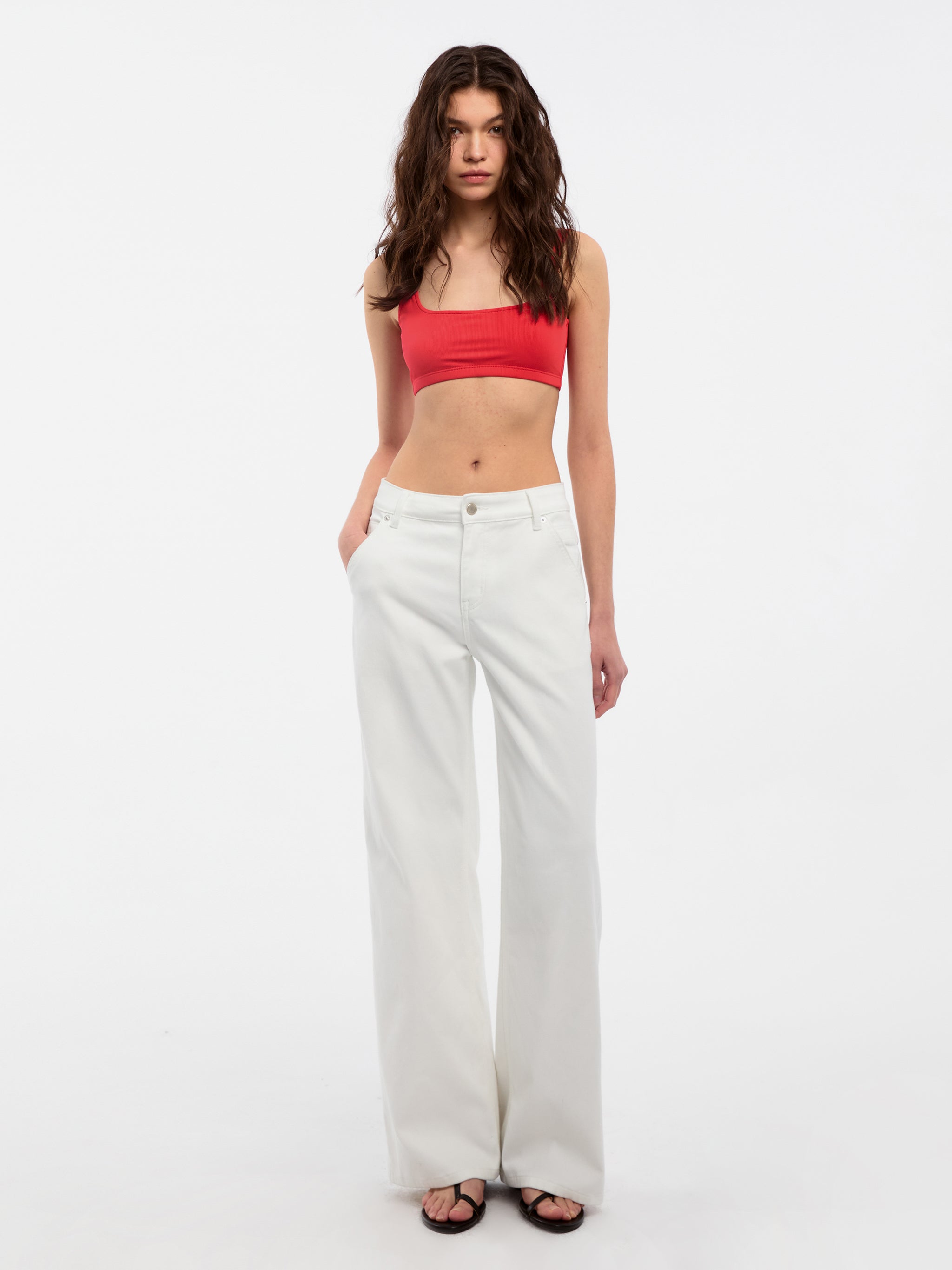 CUBIC U-neck Tank Top-11